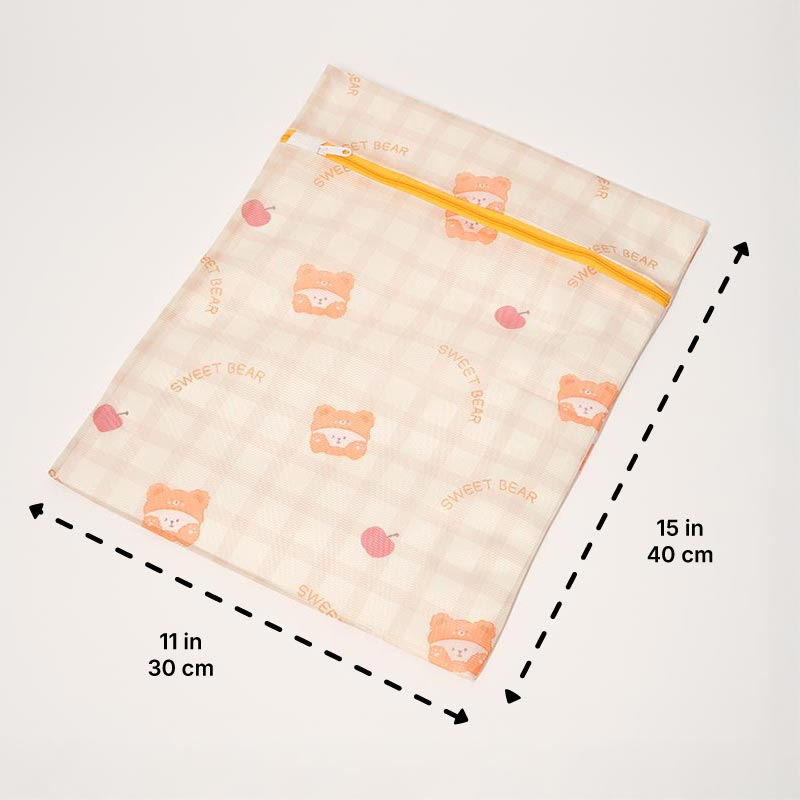 Loondie CleanPouch Zip Bag dimensions.