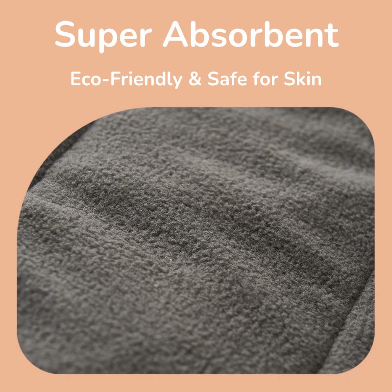 Close up showing the super absorbent material of the DryLayer Insert. 