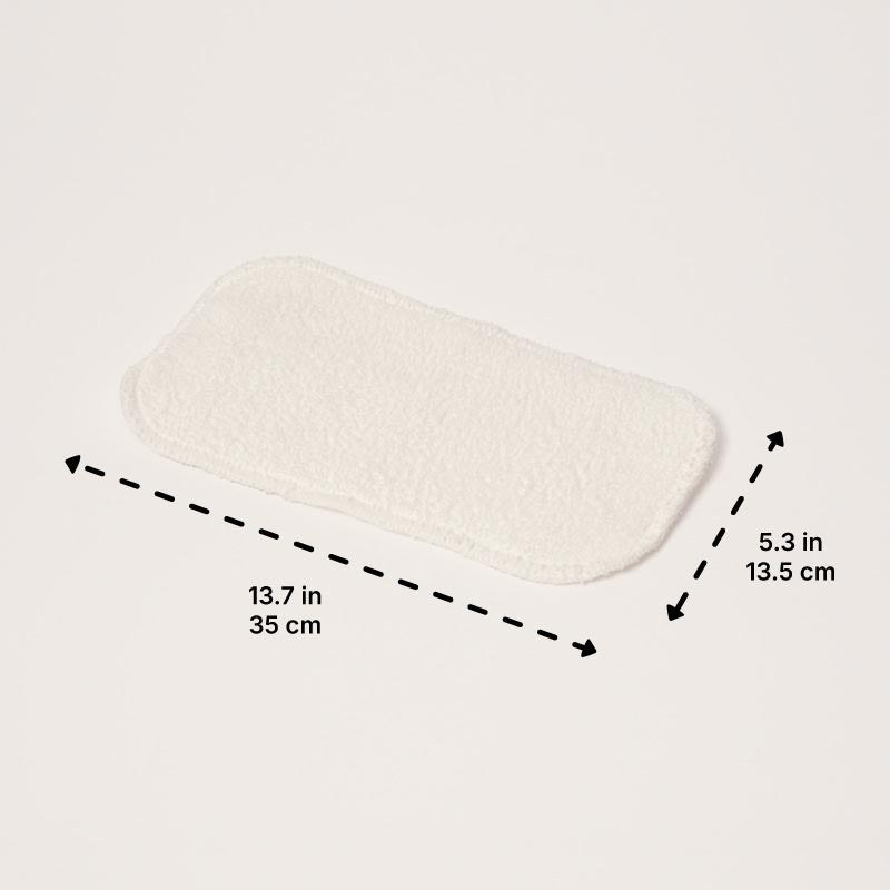 Loondie DryLayer Inserts dimensions.