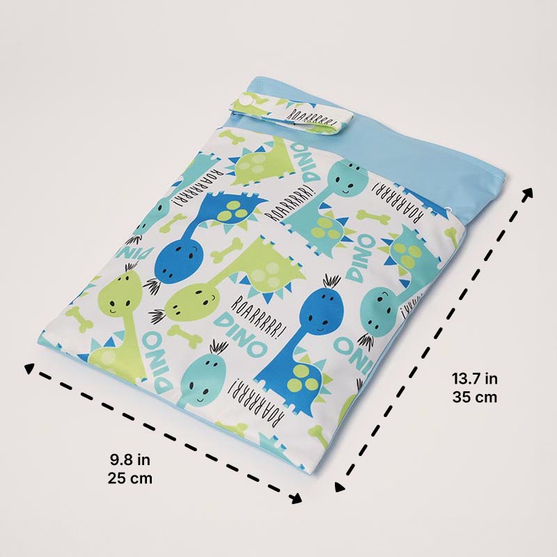 Loondie DuoDry Wet Bag dimensions.