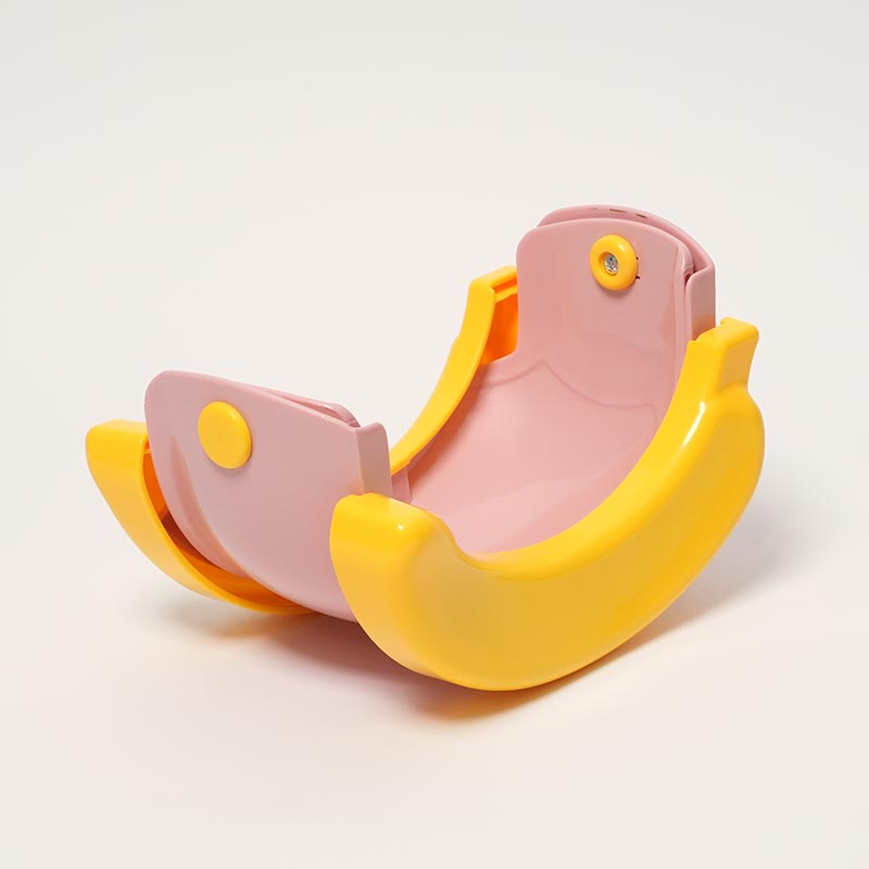 Banana shaped portable potty for toddlers. 