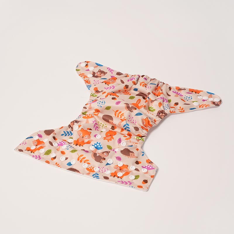 Animal print on the fully stretched Protect+ Undies for potty training. 