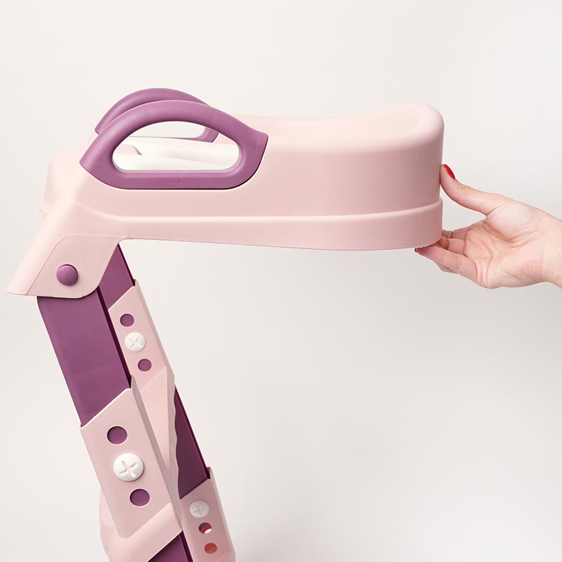 A high quality potty training chair for kids, made from ABS plastic. 