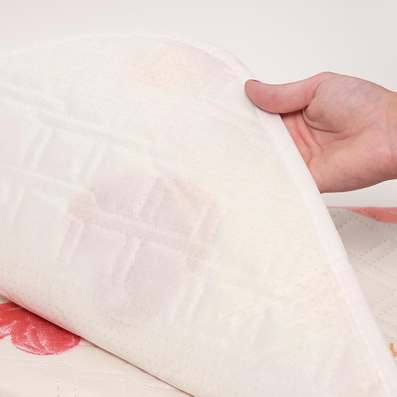 Non-slip bottom of the Loondie Waterproof Dream Mat.